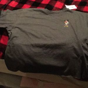 Gray Minnie crop top